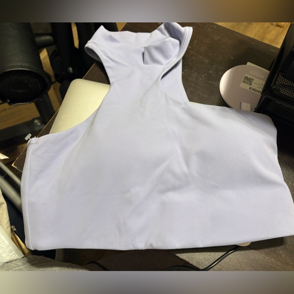 WISKII OFF-KILTER MOCK BRA- $78 Retail- Lavender Frost - Picture 4 of 5